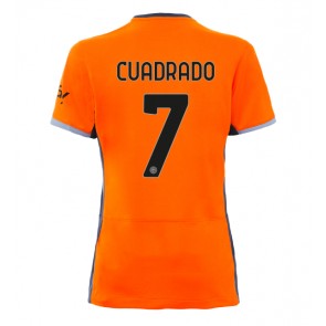 Lacne Ženy Futbalové dres Inter Milan Juan Cuadrado #7 2023-24 Krátky Rukáv - Tretina